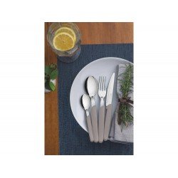 FAQUEIRO 16 PCS CARMEL NATURAL/MEDIO SORTIDOS COM LAMINAS ACO INOX E CABOS POLIPROPILENO TRAMONTINA