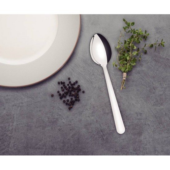 CONJUNTO 12 PEÇAS COLHER DE MESA MALIBU EM AÇO INOX TRAMONTINA