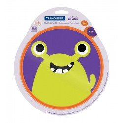 PRATO INFANTIL TRAMONTINA LIROUS EM POLIPROPILENO LARANJA