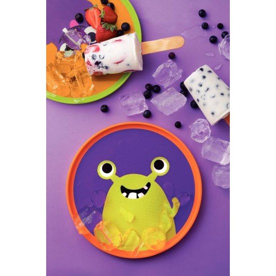 PRATO INFANTIL TRAMONTINA LIROUS EM POLIPROPILENO LARANJA