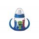 COPO INFANTIL MONSTERBABY EM POLIPROPILENO COM BICO DE SILICONE E ALCAS REMOVIVEIS AZUL TRAMONTINA