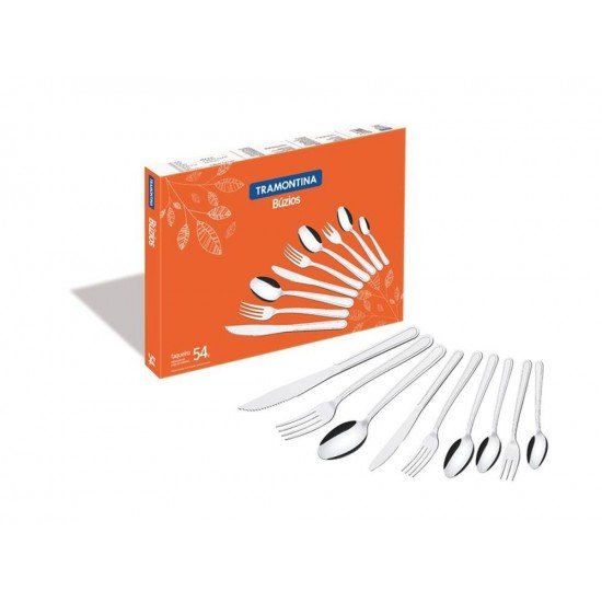 FAQUEIRO 54 PEÇAS BUZIOS SORTIDOS DE ACO INOX TRAMONTINA