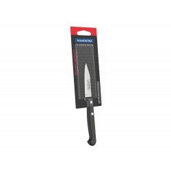 FACA PARA LEGUMES FRUTAS 3 ULTRACORTE PRETO LAMINA DE ACO INOX E CABO DE POLIPROPILENO TRAMONTINA