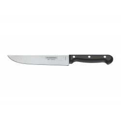 FACA PARA COZINHA 6 ULTRACORTE PRETO LAMINA DE ACO INOX E CABO DE POLIPROPILENO TRAMONTINA
