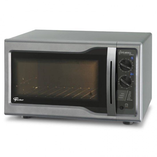 FORNO ELÉTRICO FISCHER HOT GRILL BANCADA 44L SILVER
