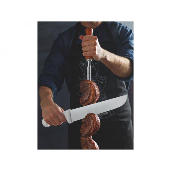 FACA PASSADOR 12 PROFISSIONAL BRANCO LAMINA DE ACO INOX E CABO DE POLIPROPILENO TRAMONTINA