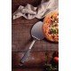 ESPÁTULA PARA PIZZA TRAMONTINA COM LÂMINA EM AÇO INOX E CABO DE POLIPROPILENO CINZA