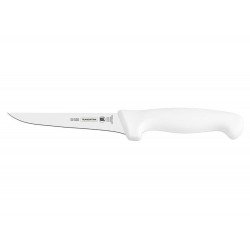 FACA PARA DESOSSAR 7 PROFISSIONAL BRANCO LAMINA DE ACO INOX E CABO DE POLIPROPILENO TRAMONTINA