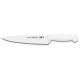 FACA PARA CARNE 8 PROFISSIONAL BRANCO LAMINA DE ACO INOX E CABO DE POLIPROPILENO TRAMONTINA