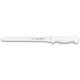 FACA PARA FIAMBRES 12 PROFISSIONAL BRANCO LAMINA DE ACO INOX E CABO DE POLIPROPILENO TRAMONTINA