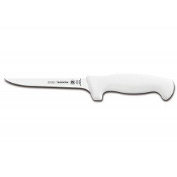 FACA PARA DESOSSAR 6 PROFISSIONAL BRANCO LAMINA DE ACO INOX E CABO DE POLIPROPILENO TRAMONTINA
