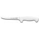 FACA PARA DESOSSAR 6 PROFISSIONAL BRANCO LAMINA DE ACO INOX E CABO DE POLIPROPILENO TRAMONTINA