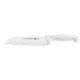 FACA PARA FATIAR E PICAR 7 PROFISSIONAL BRANCO LAMINA DE ACO INOX E CABO DE POLIPROPILENO TRAMONTINA