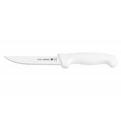 FACA PARA DESOSSAR 6 PROFISSIONAL BRANCO LAMINA DE ACO INOX E CABO DE POLIPROPILENO TRAMONTINA