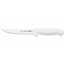 FACA PARA DESOSSAR 6 PROFISSIONAL BRANCO LAMINA DE ACO INOX E CABO DE POLIPROPILENO TRAMONTINA
