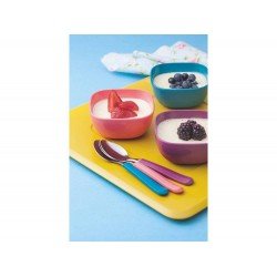 KIT PARA SOBREMESA 12 PEÇAS MIXCOLOR MISTO SORTIDOS DE UTENSILIOS PARA USO DOMESTICO TRAMONTINA