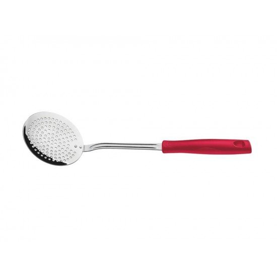 ESPUMADEIRA EASY VERMELHO LAMINA DE ACO INOX E CABO DE POLIPROPILENO TRAMONTINA