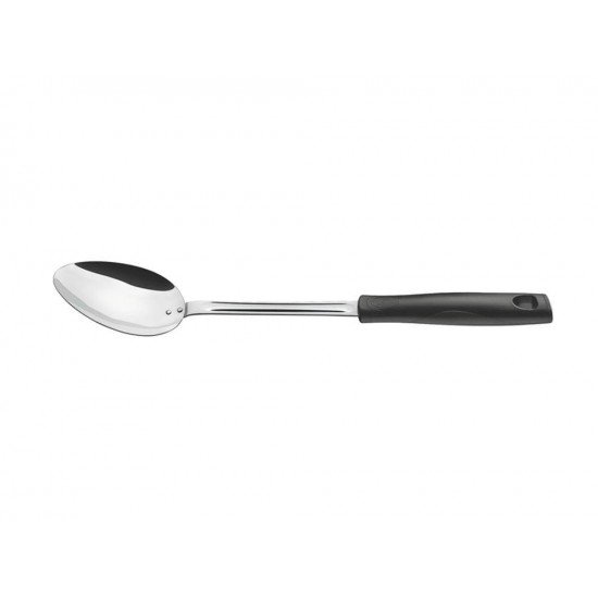 COLHER PARA ARROZ EASY PRETO LAMINA DE ACO INOX E CABO DE POLIPROPILENO TRAMONTINA