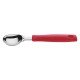 CONCHA PARA SORVETE EASY VERMELHO LAMINA DE ACO INOX E CABO DE POLIPROPILENO TRAMONTINA