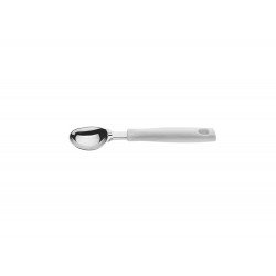 CONCHA PARA SORVETE EASY BRANCO LAMINA DE ACO INOX E CABO DE POLIPROPILENO TRAMONTINA