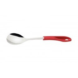 COLHER PARA SERVIR TRAMONTINA FLUENCE COM LÂMINA EM AÇO INOX E CABO EM POLIPROPILENO VERMELHO