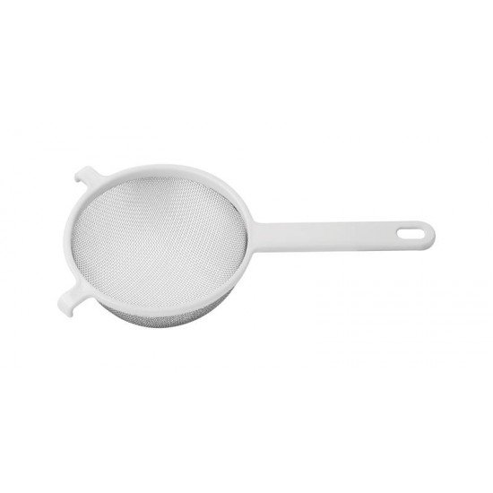 PENEIRA BRANCA EM ACO INOX E POLIPROPILENO 14 CM TRAMONTINA