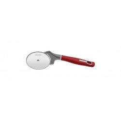 CORTADOR PARA PIZZA VERANO COM LAMINA DE ACO INOX E CABO DE POLIPROPILENO VERMELHO TRAMONTINA