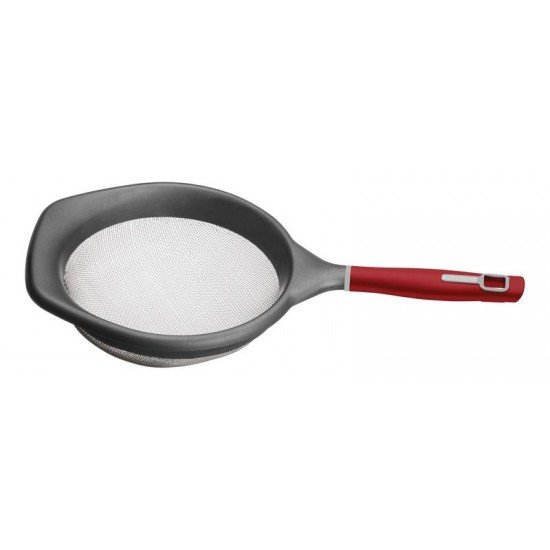 PENEIRA VERANO COM CABO DE POLIPROPILENO VERMELHO 17 CM TRAMONTINA