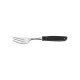 GARFO PARA SALADA EM ACO INOX COM CABO PRETO EM POLIPROPILENO TRAMONTINA