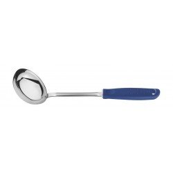 CONCHA UTILITA EM ACO INOX COM CABO DE POLIPROPILENO AZUL TRAMONTINA