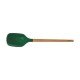 COLHER DE SERVIR LIVE EM SILICONE VERDE COM CABO DE MADEIRA TRAMONTINA