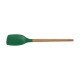 ESPATULA LIVE EM SILICONE VERDE COM CABO EM MADEIRA TRAMONTINA