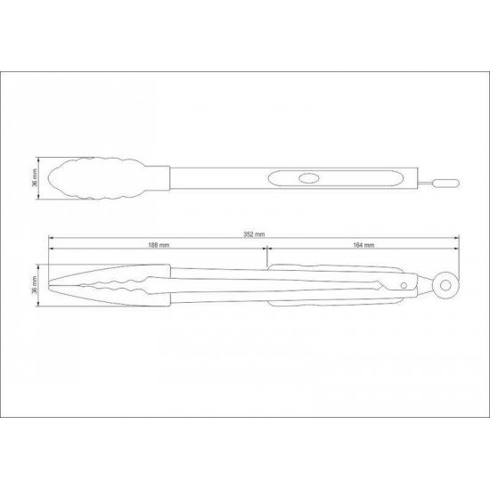 PEGADOR MULTIUSO EM SILICONE APRECIATTA COM CABO EM ACO INOX SATINADO TRAMONTINA