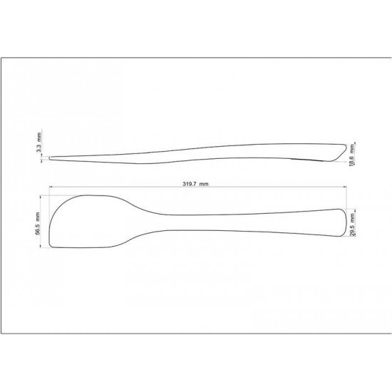 ESPATULA LYON EM SILICONE CINZA TRAMONTINA
