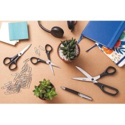 TESOURA PARA FLORICULTURA 5 SUPERCORT PRETO LAMINA DE ACO INOX E CABO DE POLIPROPILENO TRAMONTINA