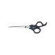 TESOURA PARA CABELO SUPERCORT LAMINA EM ACO INOX FIO LASER E CABO DE POLIPROPILENO ONIX 6 TRAMONTINA