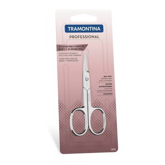 TESOURA DE UNHA E ACABAMENTOS EM ACO INOX 3,5 TRAMONTINA