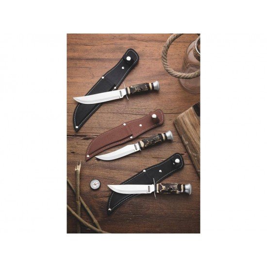 FACA ESPORTE 5 OUTDOOR PRETO LAMINA DE ACO INOX E CABO DE ABS TRAMONTINA