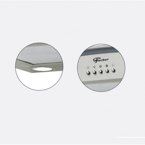 COIFA DE PAREDE FISCHER TALENT 90CM (CFT090) VIDRO