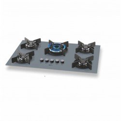 FOGÃO COOKTOP FISCHER 5Q TC INFINITY GÁS MESA VIDRO EIGER