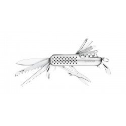 CANIVETE 2 1 3 EM ACO INOX COM 14 FUNCOES TRAMONTINA