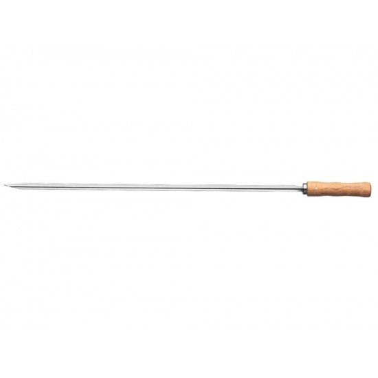 ESPETO PARA CHURRASCO 55CM LAMINA DE ACO INOX E CABO DE MADEIRA TRAMONTINA
