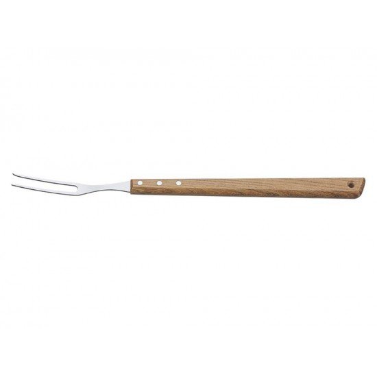 GARFO TRINCHANTE LAMINA DE ACO INOX E CABO DE MADEIRA TRAMONTINA