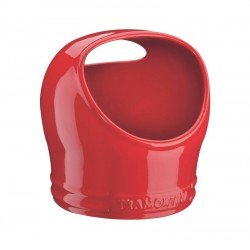 SALEIRO VERMELHO EM CERAMICA TRAMONTINA