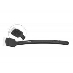 ESCOVA PRETO LAMINA E CERDAS DE ACO INOX E CABO DE POLIPROPILENO TRAMONTINA