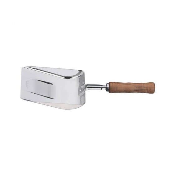 PA PARA CINZAS LAMINA DE ACO INOX E CABO DE MADEIRA TRAMONTINA