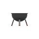 CHURRASQUEIRA A CARVAO TCP 320 PRETO PECAS DE ACO ESMALTADO E ACO INOX TRAMONTINA