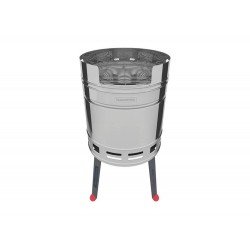 CHURRASQUEIRA A CARVAO TCP 400 PECAS DE ACO INOX E SUPORTE DE ACO CARBONO TRAMONTINA