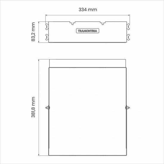 SUPORTE PARA ESPETOS TRAMONTINA TGP 6000 EM AÇO INOX