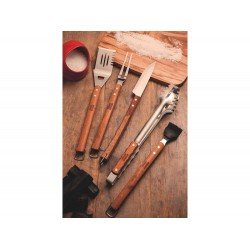 FSC CERTIFICADO FACA TRINCHANTE 8 LAMINA DE ACO INOX E CABO DE MADEIRA TRAMONTINA